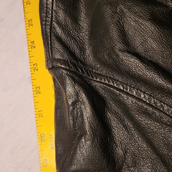 Mens Rare Seattle SuperSonics VIP Collection leather Vintage Bomber jacket - Picture 16 of 16